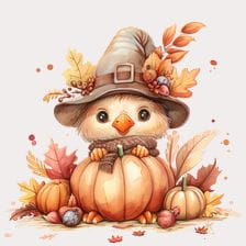 cute cartoon chicken clipart