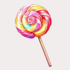 cute lollipop clipart