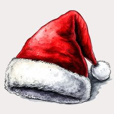 santa hat clipart