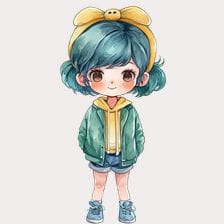 anime person clipart