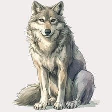 wolf clipart