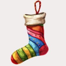 christmas stocking clipart