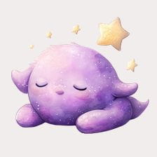 cute sleepy clipart