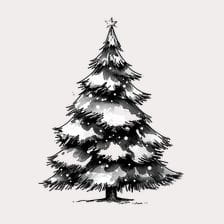 christmas tree clipart