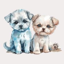 cute pets clipart