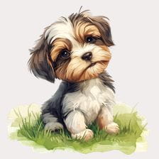 yorkie clipart clipart