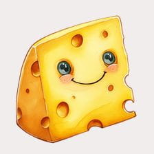 cute cheese clipart