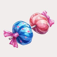 cute candy clipart