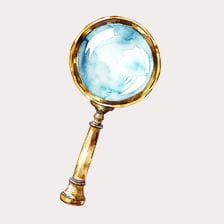 magnifying glass clipart