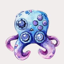 cute octopus clipart