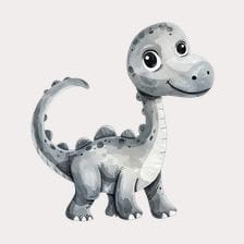 cute dinosaur clipart