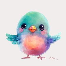 cute bird clipart