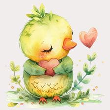 watercolor bird clipart