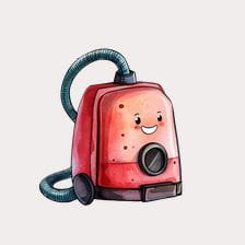 cute vacuum clipart