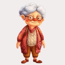 Cute Granny Clipart