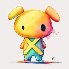 Cute Watercolor Puppy Clipart