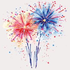 fireworks clipart