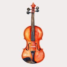 cartoon violin clipart