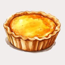 cute pumpkin pie clipart