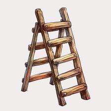 Wooden Ladder Clipart