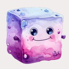 kawaii square clipart