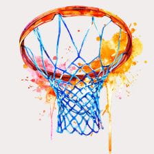 basketball hoop clipart