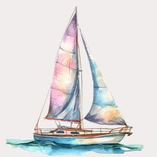sailboat clipart