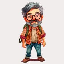 Cool dad Cartoon clipart