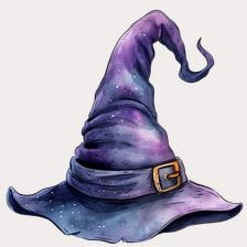 witch hat clipart