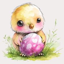 easter baby chick