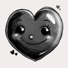 cute heart clipart