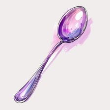 colorful spoon clipart