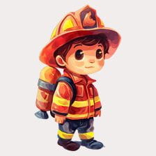 firefighter clipart