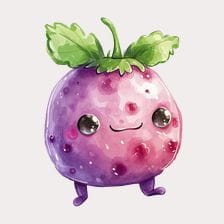 Cute Blackberry Clipart