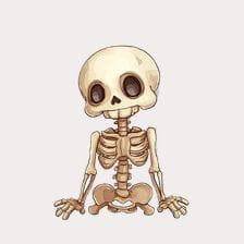 skeleton clipart