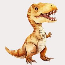 cute t rex clipart