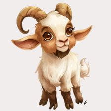 goat cartoon clipart