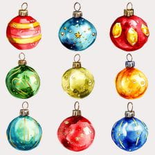 Christmas Ornament Clipart