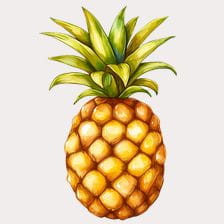 pineapple clipart