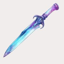 Cosmic Galaxy Sword Clipart