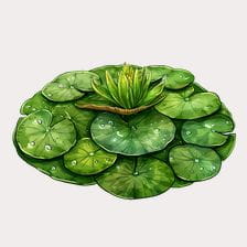water lily clipart