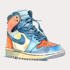 sneaker clipart
