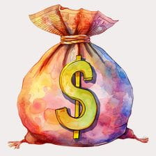 money bag clipart
