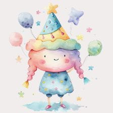 cute party clipart