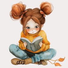 cute studying clipart