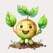 cute sprout clipart