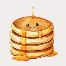Cute Pancake Clipart