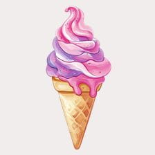 cute ice cream cone clipart