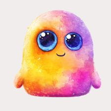 colorful monster clipart