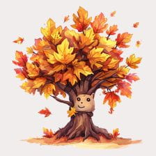cute fall clipart